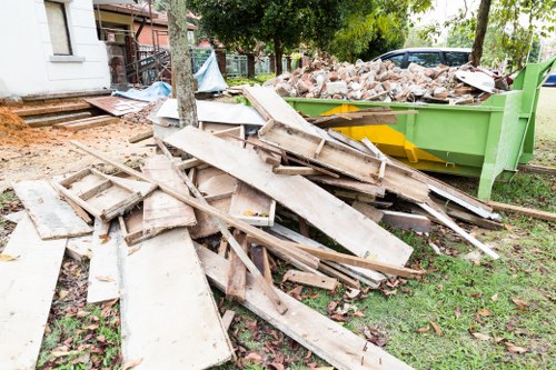 Marylebone house clearance team at work